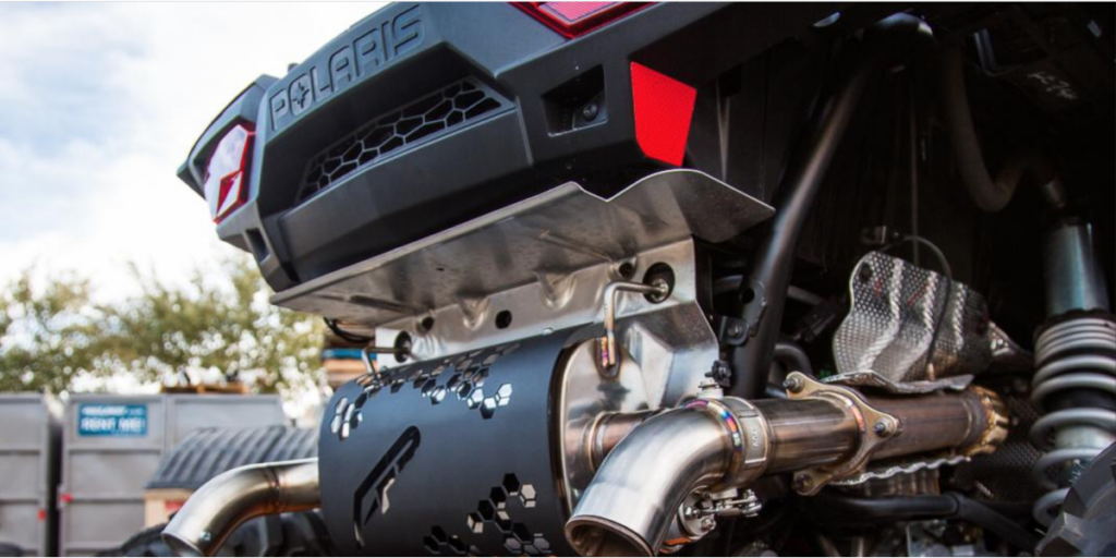 Chrome UTV Tailpipe Extension | Enhance Your Off-Roading Experience